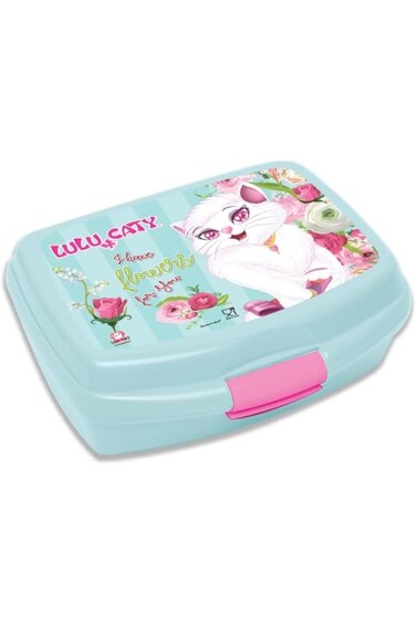 صندوق غداء بلاستيكي للأطفال من لولو كاتي
