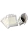 COOLBABY 50Pcs Portable Coffee Filter Paper Bag Hanging Ear Drip Coffee Bag Single Serve Disposable