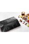 SYOSI Resealable Mylar Bags, Smell Proof Candy Holographic Bags Black Mylar Vacuum Seal Bags for Fo