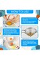 Egg Separator Egg Yolk White Separator Stainless Steel Egg White Yolk Sifting Filter Egg Divider Ki