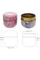 Metal Empty Tins Box, Round Gift Candy Loose Tea Storage Organizer Flower Tinplate Containers Mini