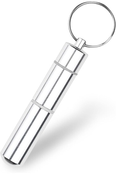 حامل أعواد أسنان معدني من ALMEKAQUZ، جيب محمول مصنوع من سبائك الألومنيوم، صندوق مقاوم للماء، حامل أعواد أسنان من الألومنيوم