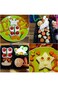 Oasisgalore 6 Pack Sandwich Cutters and Bread Crust Shape Remover for Kids, Cute Animals Shapes Toa