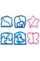 Oasisgalore 6 Pack Sandwich Cutters and Bread Crust Shape Remover for Kids, Cute Animals Shapes Toa