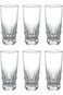 Luminarc 6-Piece Imperator Highly Durable and Trendy Design Tumbler Set Clear 310ml V7273