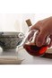 2 in 1 Double Oil Vinegar Glass Bottle Dual Outlet Glass Olive Oil Jar Vinegar Bottle Pot Sauce Dis