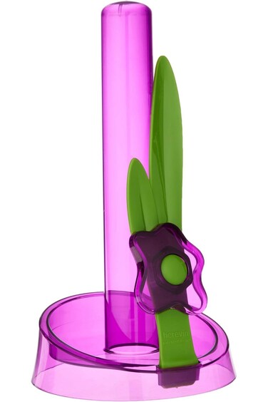 Solmazer Herevin Plastic Paper Towel Holder - Purple