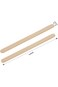 MARKQ Popsicle Sticks 4.5 inches Wooden Craft Sticks for Ice Cream, Lollipop, Waxing, Resin Stirrin