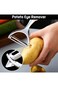 KASTWAVE Vegetable Slicer Fruit Peeler for Kitchen - Premium Stainless Steel Y Shape Swivel Peelers