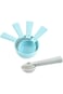 9 Piece Measuring Spoons Set Baking Measuring Spoons Nesting Measuring Cups Set Plastic Spoons Set