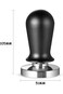 SUJUDE 51mm Coffee Tamper Stainless Steel Espresso Tamper with Spring Loaded Coffee Calibrated Tamp
