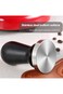 SUJUDE 51mm Coffee Tamper Stainless Steel Espresso Tamper with Spring Loaded Coffee Calibrated Tamp