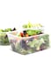Hotpack Microwavable Container W/Lid Rectangular 750Ml 5Pcs