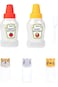 Nurnesy Mini Ketchup Bottles Spice Squeeze Bottles Plastic Sauce Bottles Salad Dressing Tomato Cont