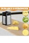 Cheese Grater, 4 Sided Hand Held Foldable Box Grater with Container Stainless Steel Handheld Grater