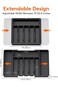 Andgogo Silverware Drawer Organizer,Expandable Utensil Tray for Kitchen,Flatware and Cutlery Holder