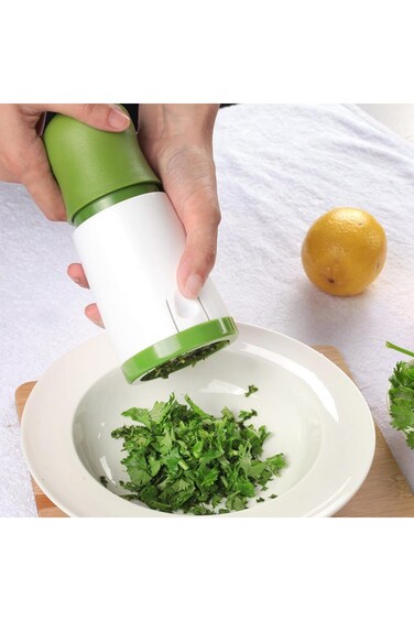 HONPOLO Herb Grinder and Multi-Functional Chopper - Premium Coriander Chopper, Rosemary Cutter, Cil