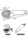 Tea Strainers for Loose Tea, 3 pcs Stainless Steel Tea Infuser Filter with Handle, Tea Ball, Practi