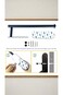 Sweet seven Black Stainless Steel Kitchen Roll Holder - Wall Mounted, Flexible Installation, Space-