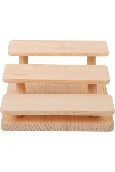 BPA Wood Eyeglasses Display Shelf 3 Layers Wooden Sunglasses Rack Spectacle Display Holder Glass Sh