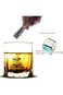 6PCS Whiskey Chiller Stones Gift Set, Whiskey Chilling Stones, Reusable Cooling Whisky Rocks, Metal
