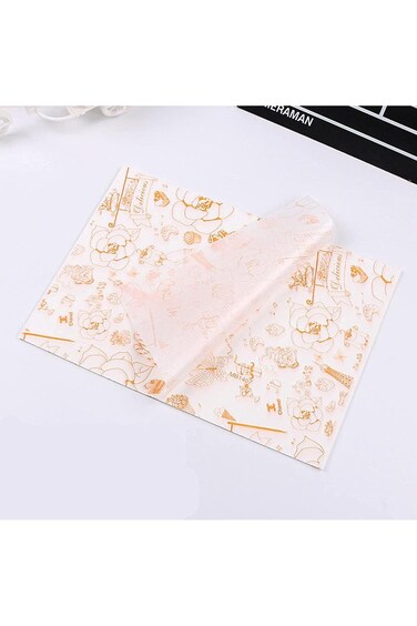 دلفينو، 100 قطعة من أغطية تغليف الطعام، نمط معجنات، ساندويتش، حلوى، خبز، تغليف مقاوم للزيت