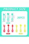 Small Plastic Spoons for Kids, Reusable Plastic Spoons Party, 36Pcs