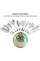 Jelly Art Tool Set, 3D Gelatin Jelly Cake Decorating Tool, 11 Piece Stainless Steel Gelatin Art Too