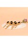 Spoons Gold Large 6 Beads Gold