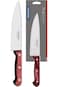 Tramontina Polywood 6 Inches Chef Knife with Stainless Steel Blade and Dishwasher Safe Treated Hand