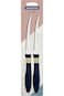Tramontina Cor&amp;Cor 2 Pieces Tomato Knife Set with Stainless Steel Blade and Dark Blue Polypropylene