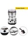 Biki Electric Coffee Grinder   Metal Blade Stainless Steel Bowl   50 g Capacity