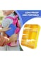 HOOKOR Bento Box for Adult Kids, Stylish Teens Adult Lunch Box Containers With 6 Compartments, Dura