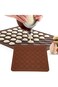 Silicone Baking Mats, 2Pcs 30 Holes Non-Stick Cookie Sheet Macaron Pad Baking Mat Mould Oven Mat fo