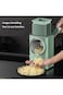 Rotary Cheese Grater Shredder, Multifunction Drum Cutter Manual Graters, Vegetable Chopper Potato C
