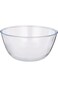 BOROSIL BOROSILICATE ROUND GLASS MIXING BOWL OVEN SAFE MIXING BOWL GLASS SERVING BOWL 1.7 LITER