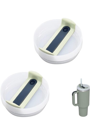 Lonimia Stanley Replacement Lid, Stanley Lid Replacement 40 oz, 2 Pcs ABS Material Heat Insulation