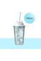 We Bare Bears Ice Bear Bottle with Straw - 440ml