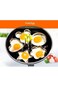 Set Fried Egg Rings Mold Non Stick for Griddle Pan, Egg Shaper Pancake Maker with Handle, Stainless