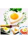 Set Fried Egg Rings Mold Non Stick for Griddle Pan, Egg Shaper Pancake Maker with Handle, Stainless