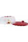 Q-Lux Takeaway Pastry Carrying Box With Handle L-00501 - Red