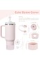 10 PCS Stanley Cup 40oz 30oz H1.0 H2.0 Accessories Set, Include 2 Silicone Boot 4 Straw Cover Cap 2