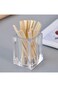 200PCS Wooden Fruit Forks, Two Prongs Fruit Forks Disposable Cocktail Food Picks Bamboo Party Forks