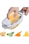 Khazna Cheese Grater with Container, Stainless Steel Vegetable Chopper Ginger Shredder for Kitchen