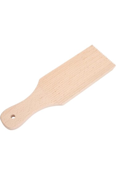 Luqeeg Gnocchi Board Butter Paddles, Create Authentic Homemade Pasta with Pasta Maker Tool, Wooden