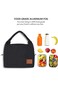 SWIUKPHE Lunch Bag Bento Bag, Insulated Lunch Box Men Adult Lunchbox Lunch Tote Reusable Meal Prep