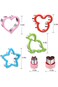 TNTAIAHL Stainless Steel Sandwiches Cutter set,Heart &amp; Star Shapes Sandwich Cutters Cookie Cutters