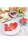 TNTAIAHL Stainless Steel Sandwiches Cutter set,Heart &amp; Star Shapes Sandwich Cutters Cookie Cutters