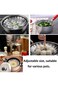 Duomama Stainless Steel Vegetable Steamer Basket - Expandable, Collapsible, Fits 5.3" to 8.6" Pots
