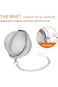 Fu Store 2pcs Stainless Steel Mesh Tea Ball 2.1 Inch Tea Strainers Tea Infuser Strainer Filters for